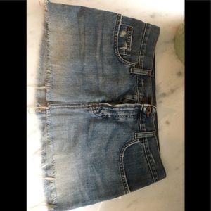 Abercrombie Jean skirt